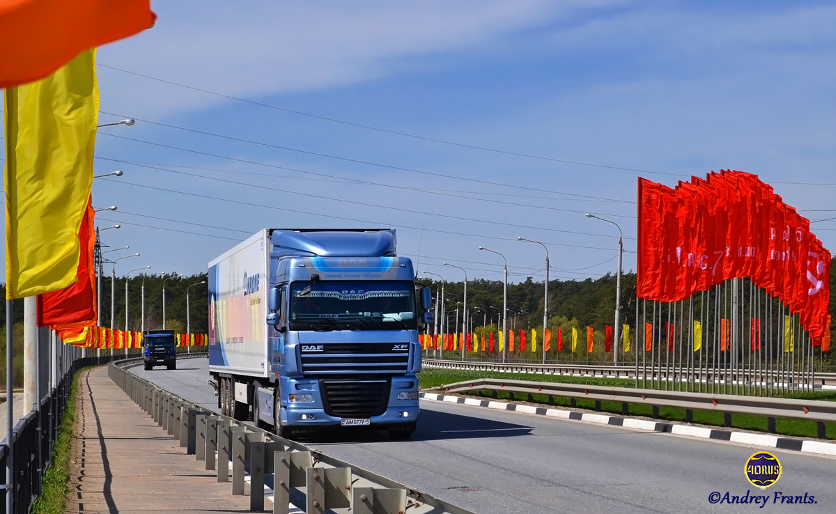 Минская область, № АМ 0777-5 — DAF XF105 FT