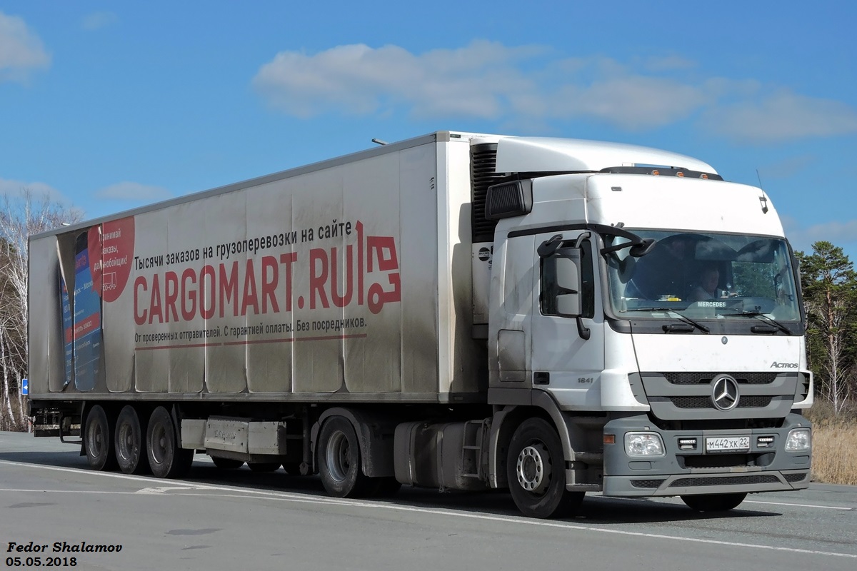 Алтайский край, № М 442 ХК 22 — Mercedes-Benz Actros ('2009) 1841