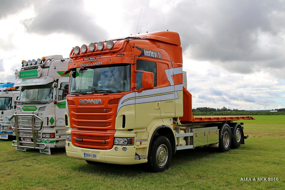 Финляндия, № ZKH-128 — Scania ('2009) R500