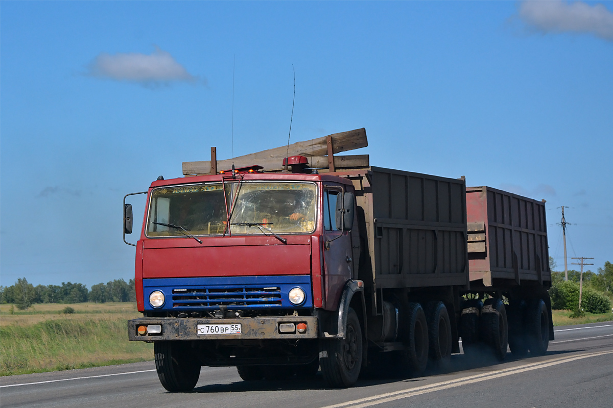 Омская область, № С 760 ВР 55 — КамАЗ-5320