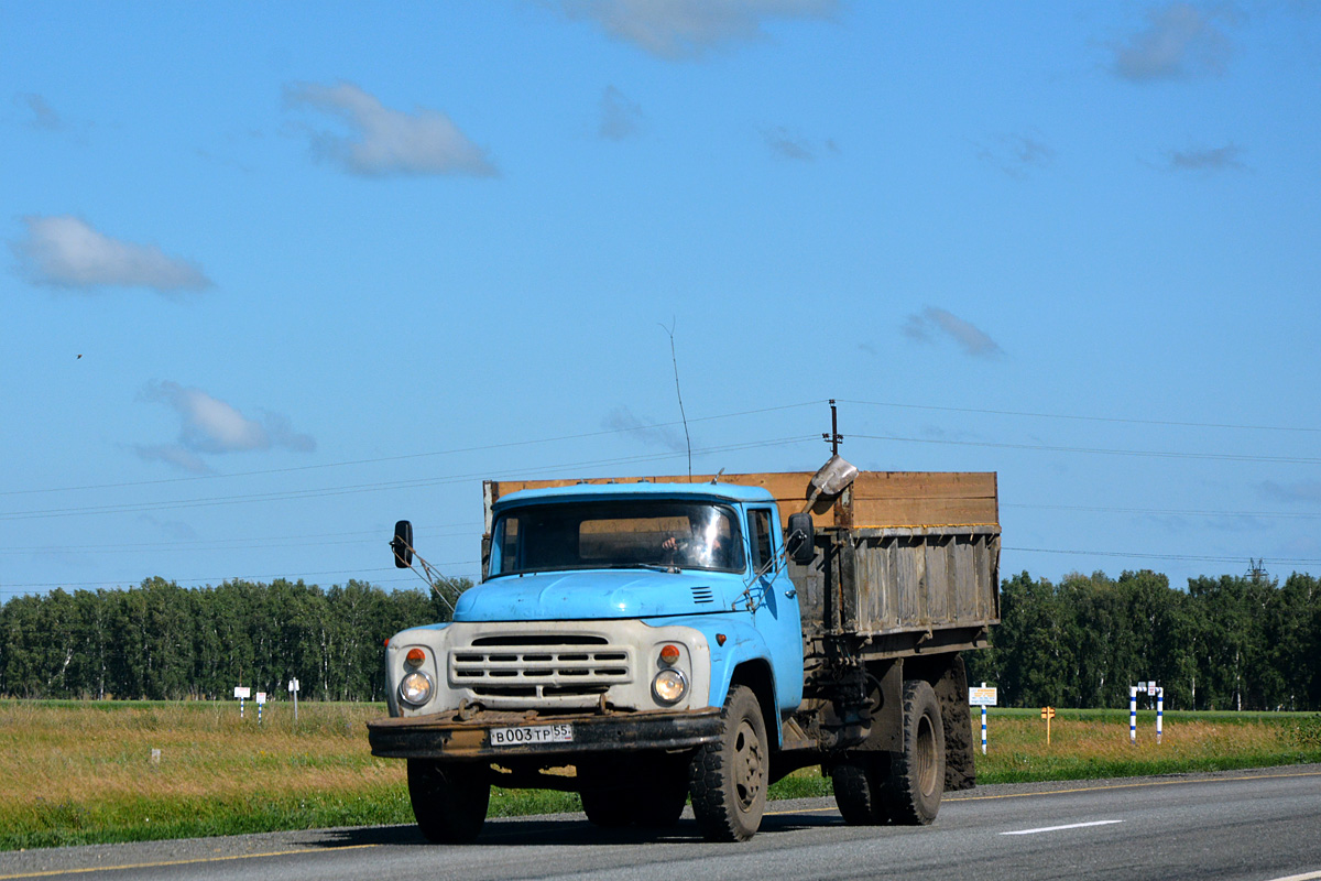 Омская область, № В 003 ТР 55 — ЗИЛ-495710