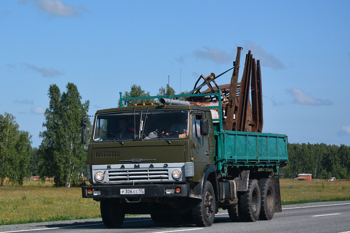 Омская область, № Р 306 СС 55 — КамАЗ-5320