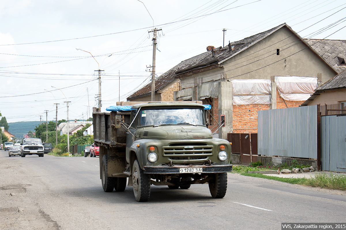 Закарпатская область, № З 1283 ЗА — ЗИЛ-130 (общая модель)