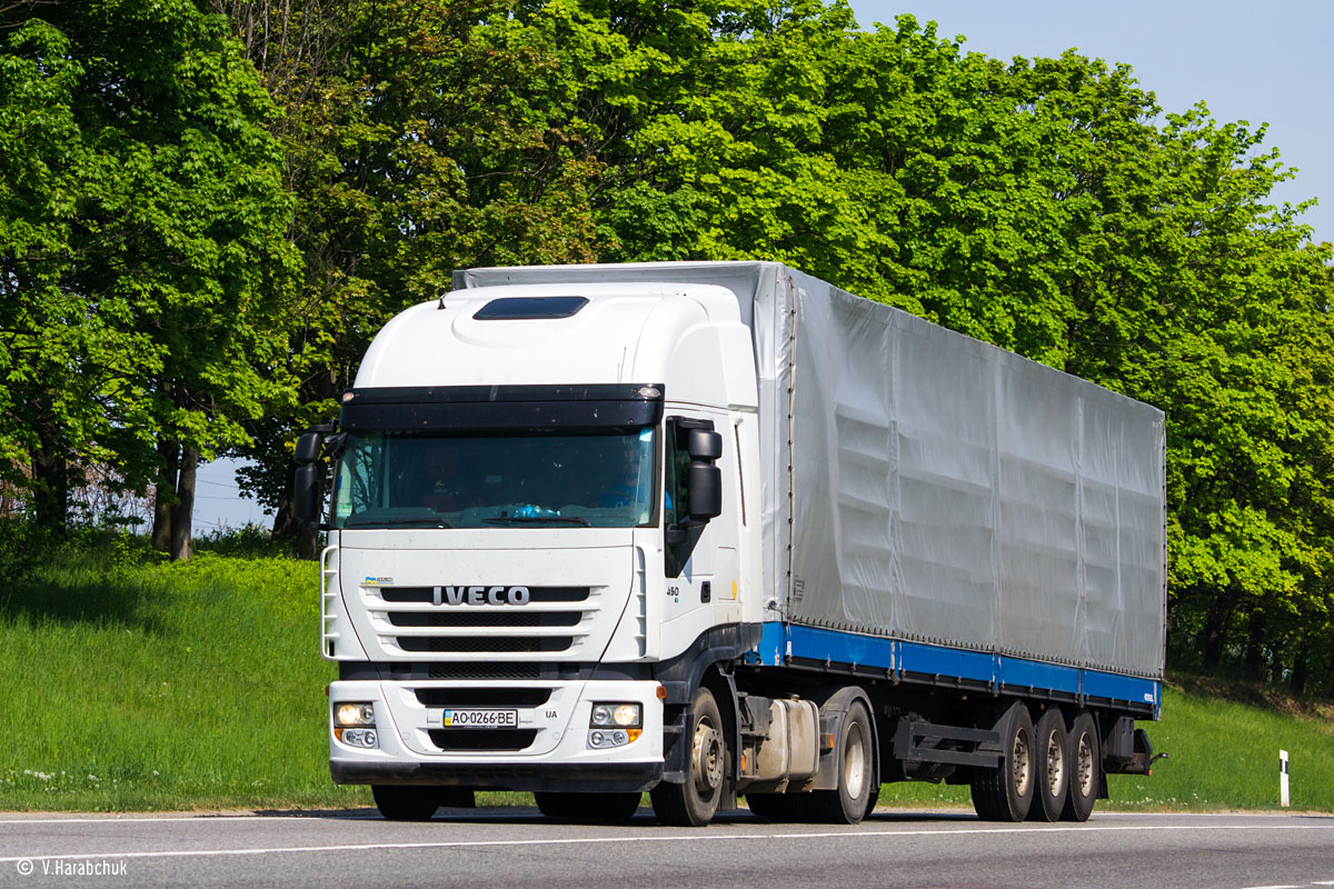 Закарпатская область, № АО 0266 ВЕ — IVECO Stralis ('2007) 450