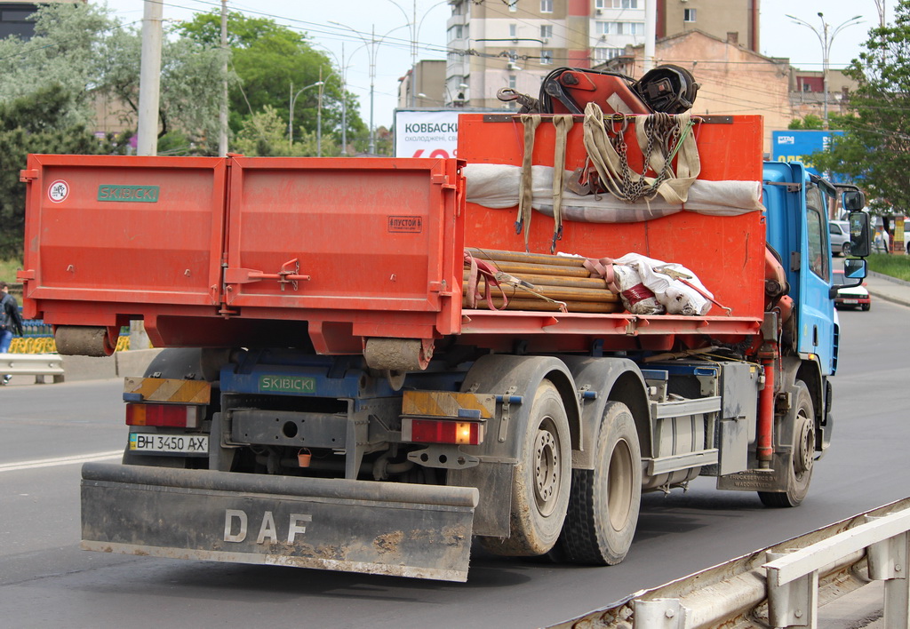 Одесская область, № ВН 3450 АХ — DAF CF75 FAR