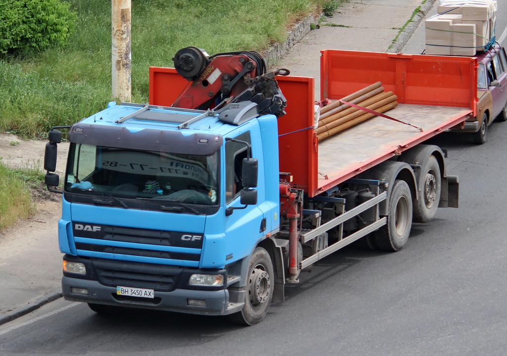 Одесская область, № ВН 3450 АХ — DAF CF75 FAR