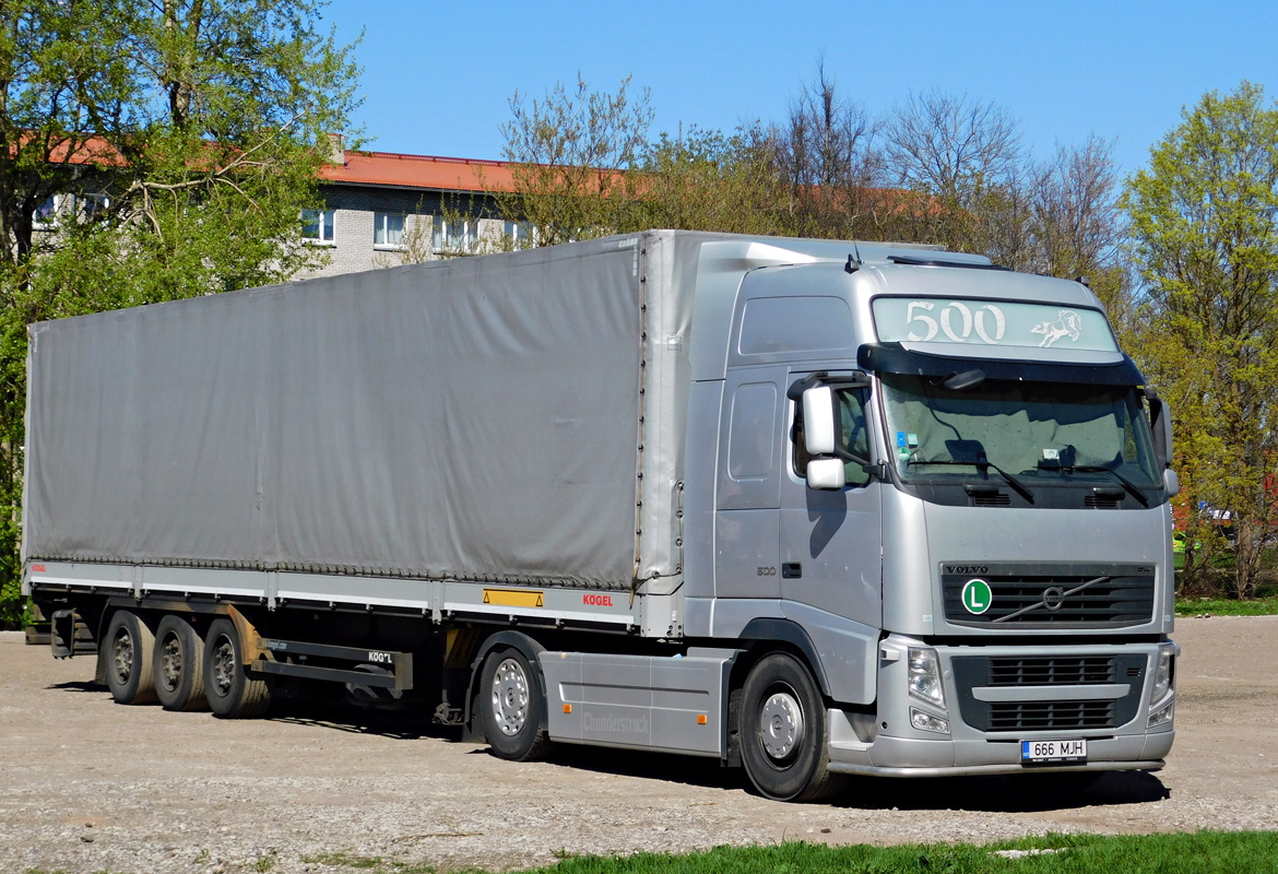 Эстония, № 666 MJH — Volvo ('2008) FH.500