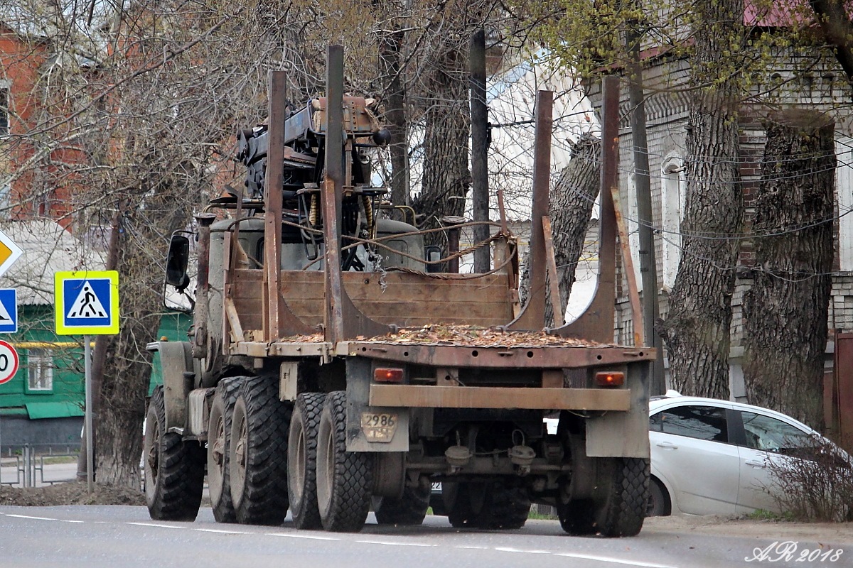 Тамбовская область, № К 806 ОР 68 — Урал-375 (общая модель)