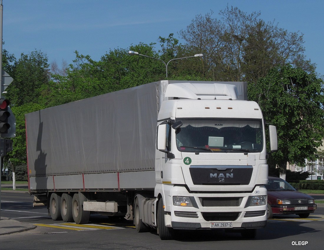 Витебская область, № АК 2937-2 — MAN TGX ('2007) 18.400