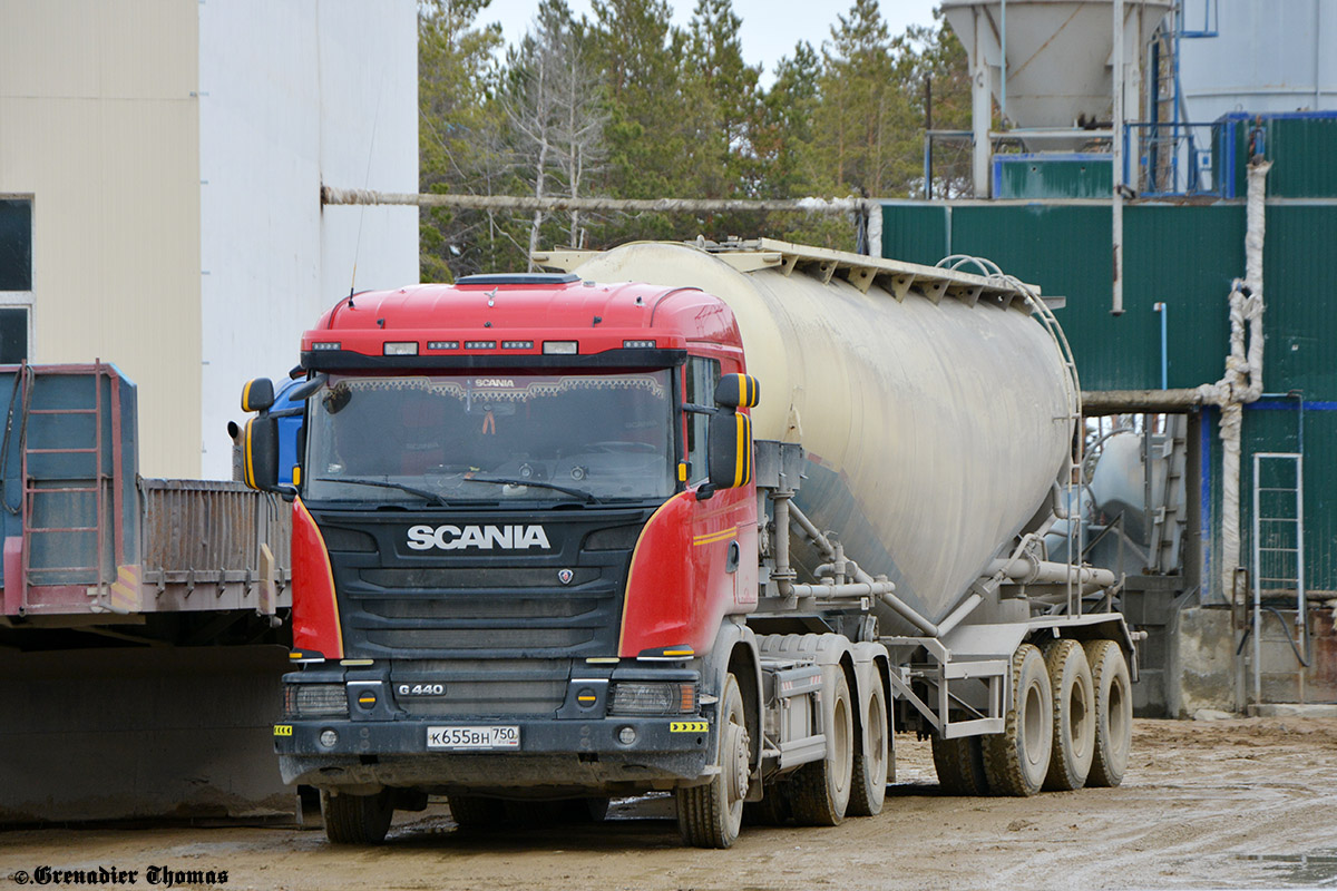 Саха (Якутия), № К 655 ВН 750 — Scania ('2013) G440