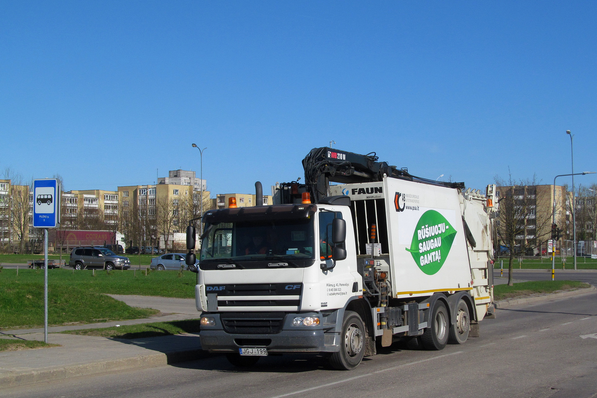 Литва, № JGJ 199 — DAF CF75 FAR