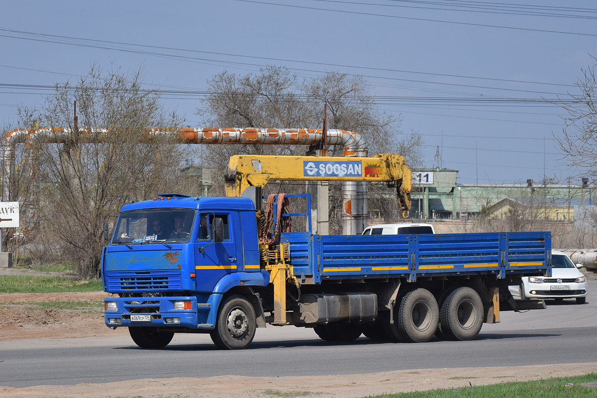 Волгоградская область, № В 069 СР 134 — КамАЗ-65117 [651170]