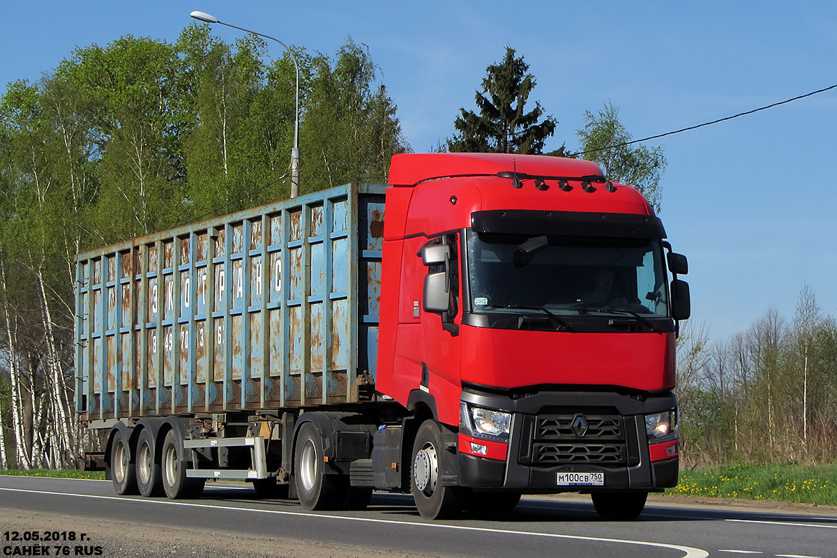 Московская область, № М 100 СВ 750 — Renault T-Series ('2013)