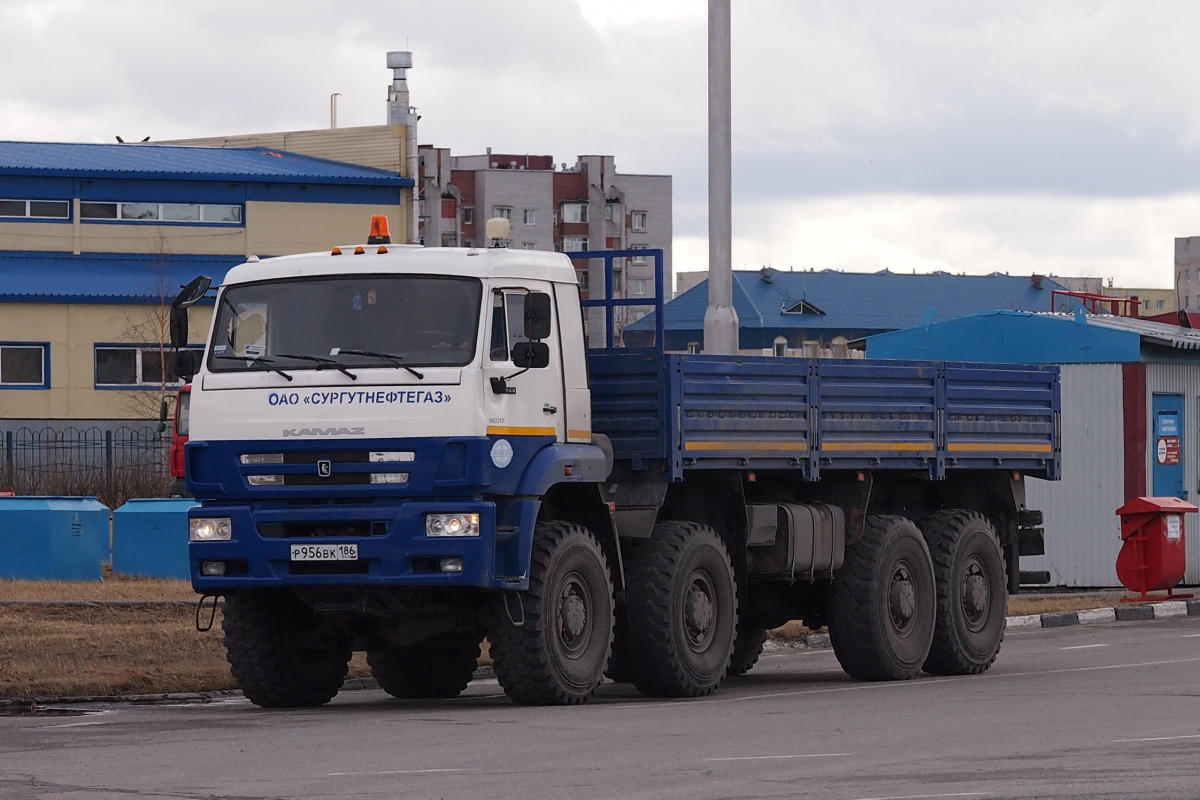 Ханты-Мансийский автоном.округ, № Р 956 ВК 186 — КамАЗ-6560-43