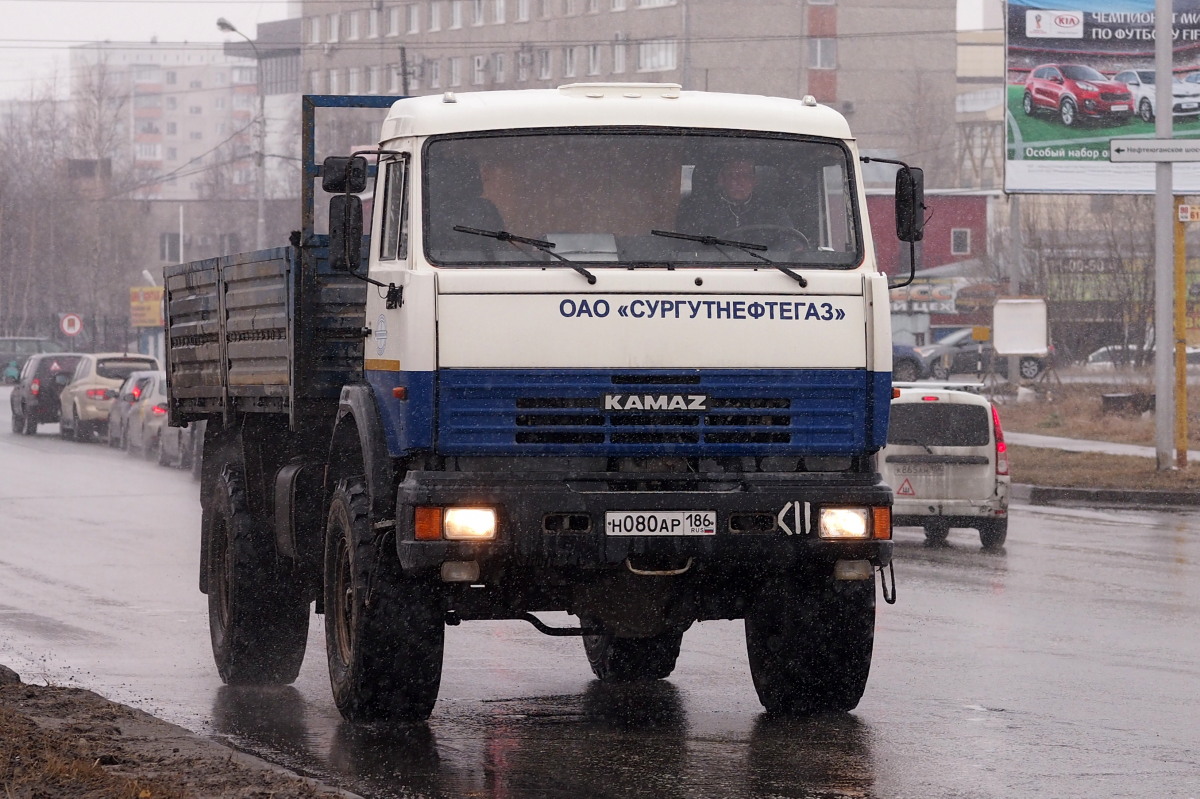 Ханты-Мансийский автоном.округ, № Н 080 АР 186 — КамАЗ-4326-15 [43260R]