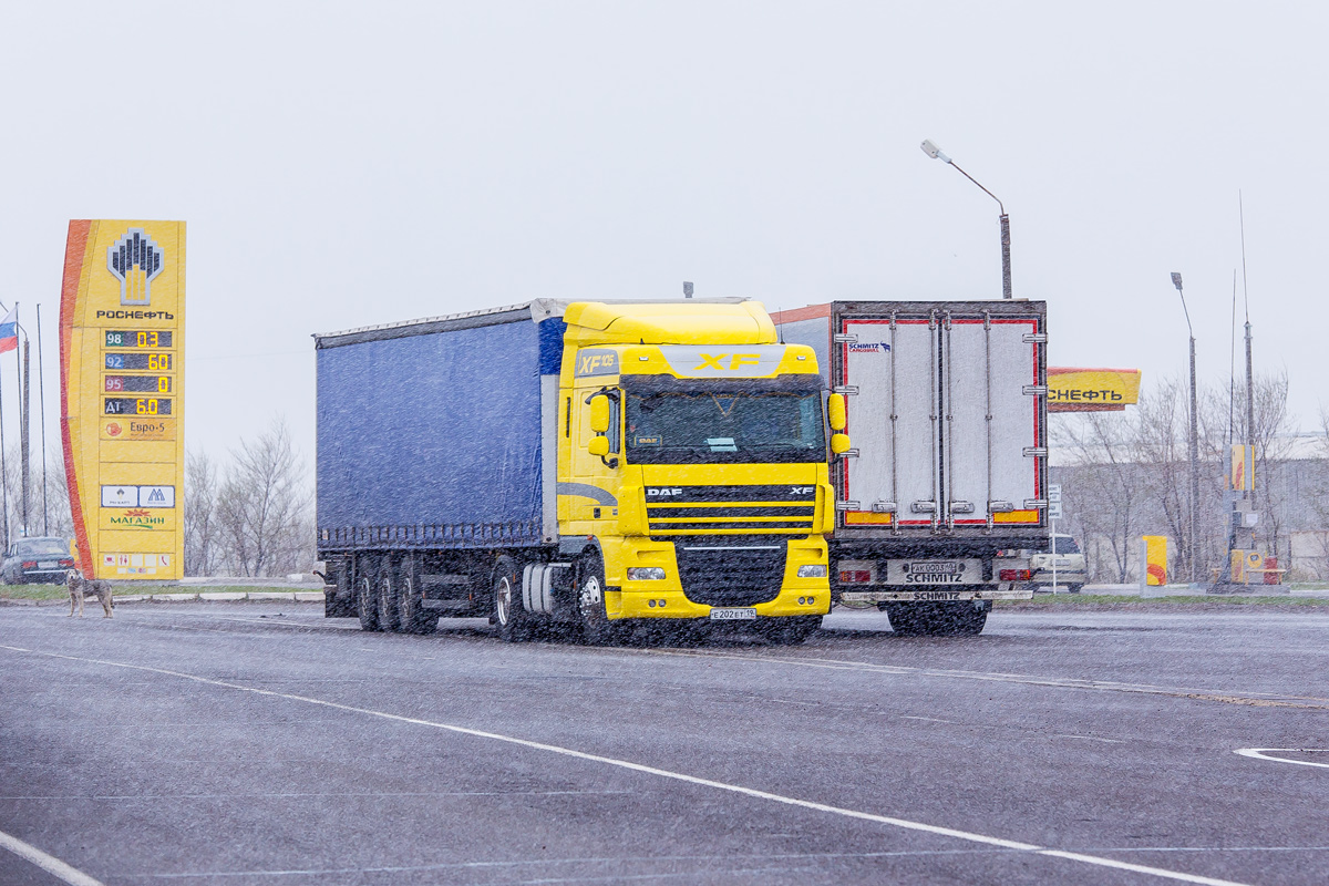 Хакасия, № Е 202 ЕТ 19 — DAF XF105 FT