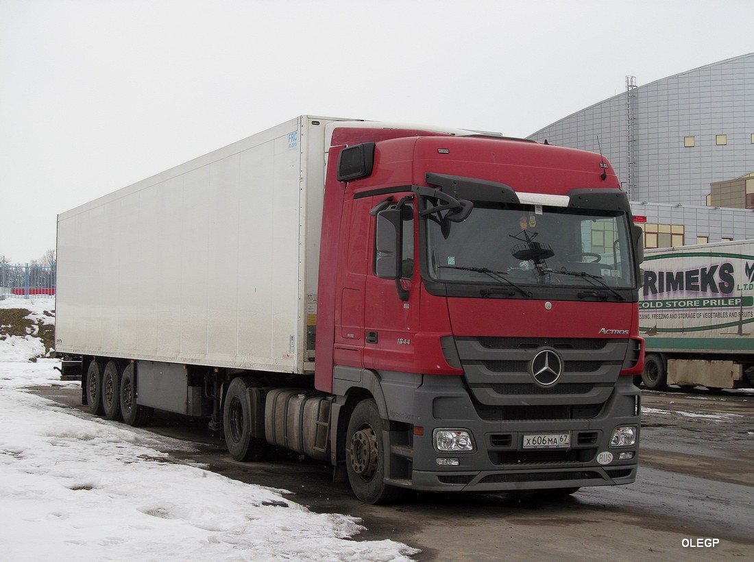 Смоленская область, № Х 606 МА 67 — Mercedes-Benz Actros ('2009) 1844