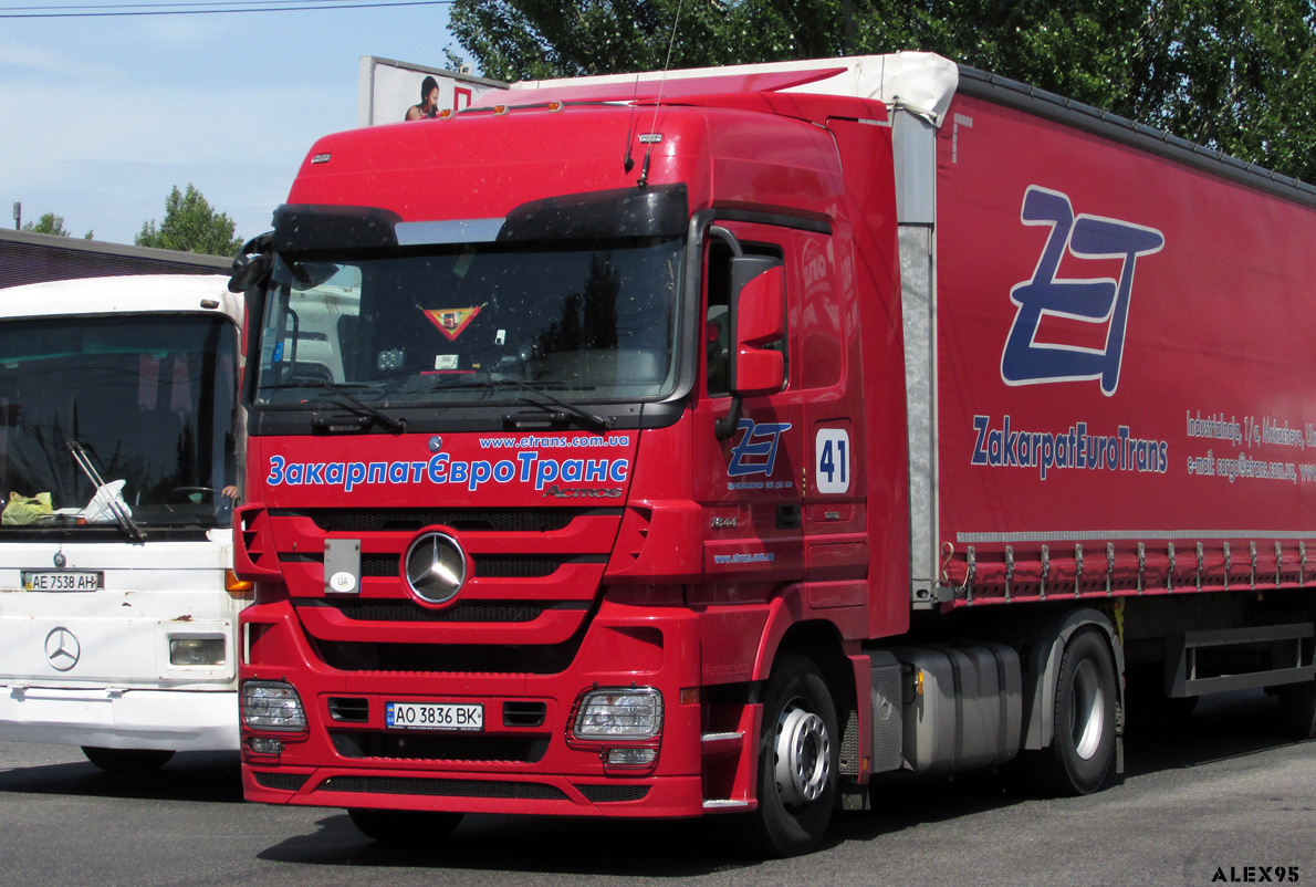 Закарпатская область, № 41 — Mercedes-Benz Actros ('2009) 1844