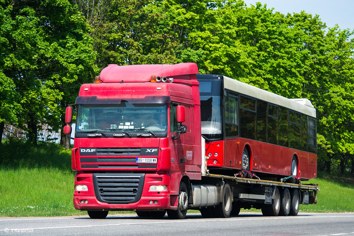 Сербия, № BG 1008-WK — DAF XF105 FT