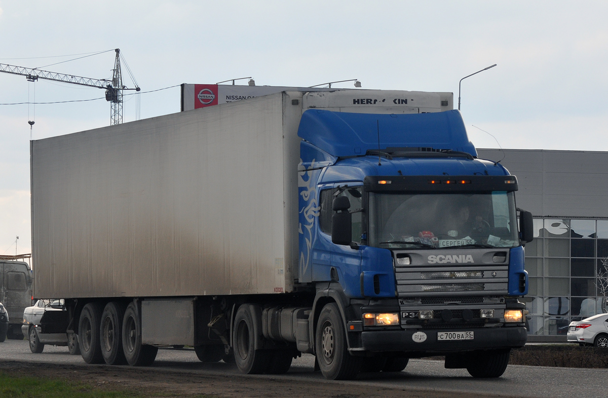 Омская область, № С 700 ВА 55 — Scania ('2004) P340