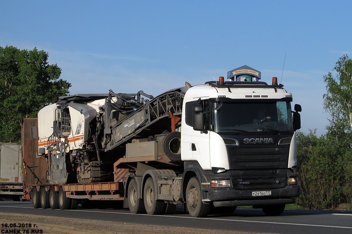 Москва, № Р 241 ВО 777 — Scania ('2013) R500