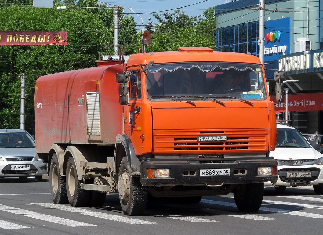 Калужская область, № М 869 ХР 40 — КамАЗ-65115-62