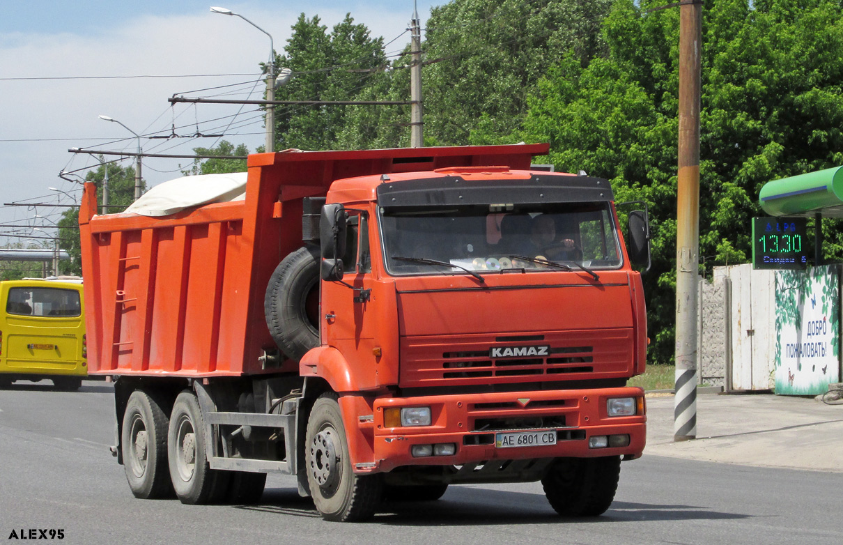 Днепропетровская область, № АЕ 6801 СВ — КамАЗ-6520 [652000]