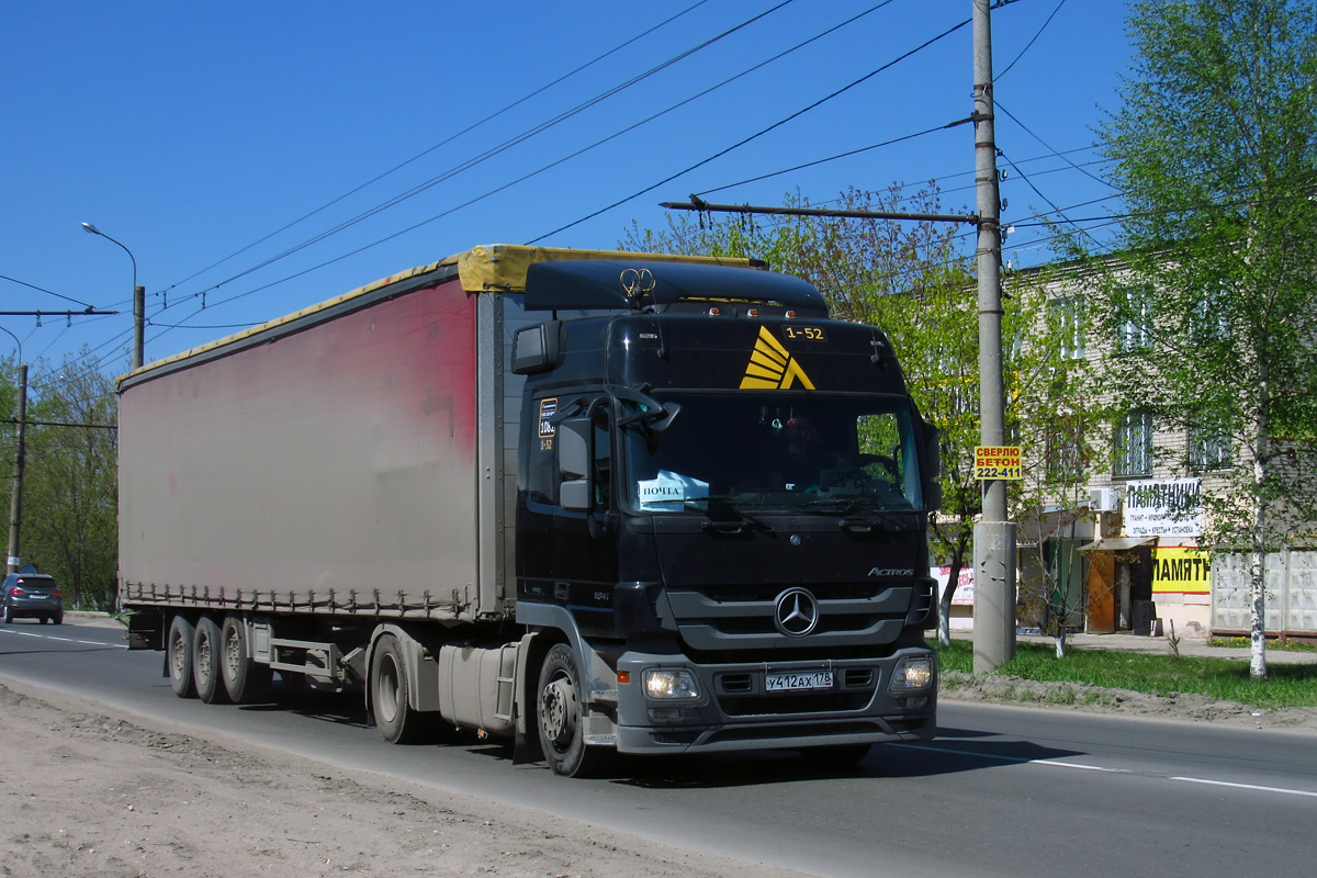 Нижегородская область, № 1082 — Mercedes-Benz Actros '09 1841 [Z9M]