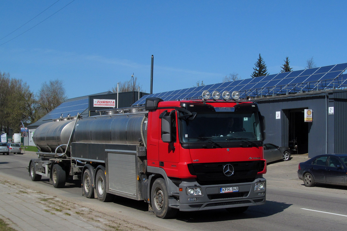 Литва, № KFH 949 — Mercedes-Benz Actros ('2009)