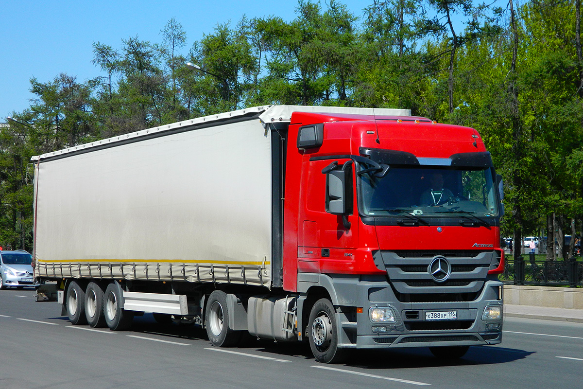 Татарстан, № Х 388 ХР 116 — Mercedes-Benz Actros '09 1841 [Z9M]