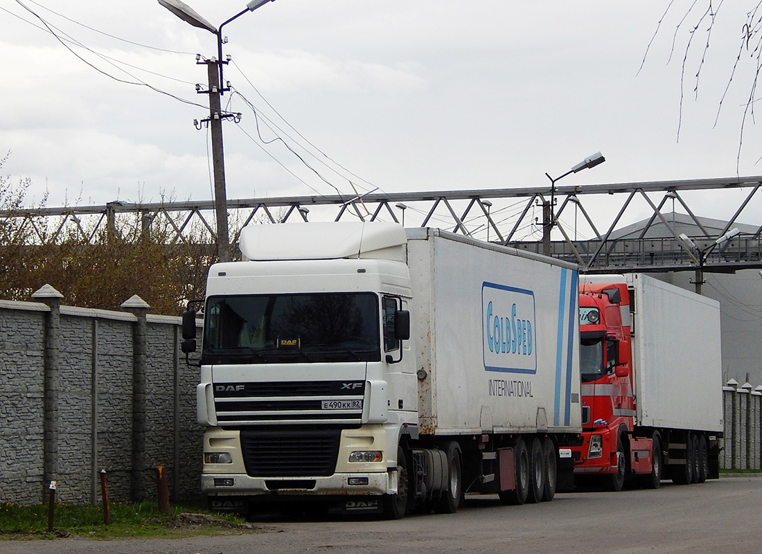 Белгородская область, № Е 490 КК 82 — DAF XF95 FT