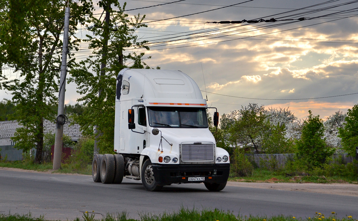 Калужская область, № О 647 КХ 40 — Freightliner Century Class