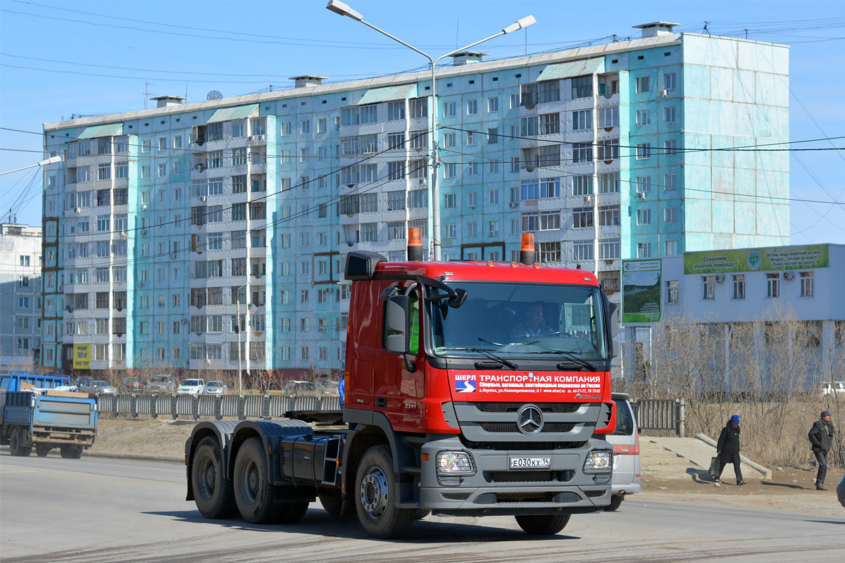 Саха (Якутия), № Е 030 КХ 14 — Mercedes-Benz Actros '09 3341 [Z9M]