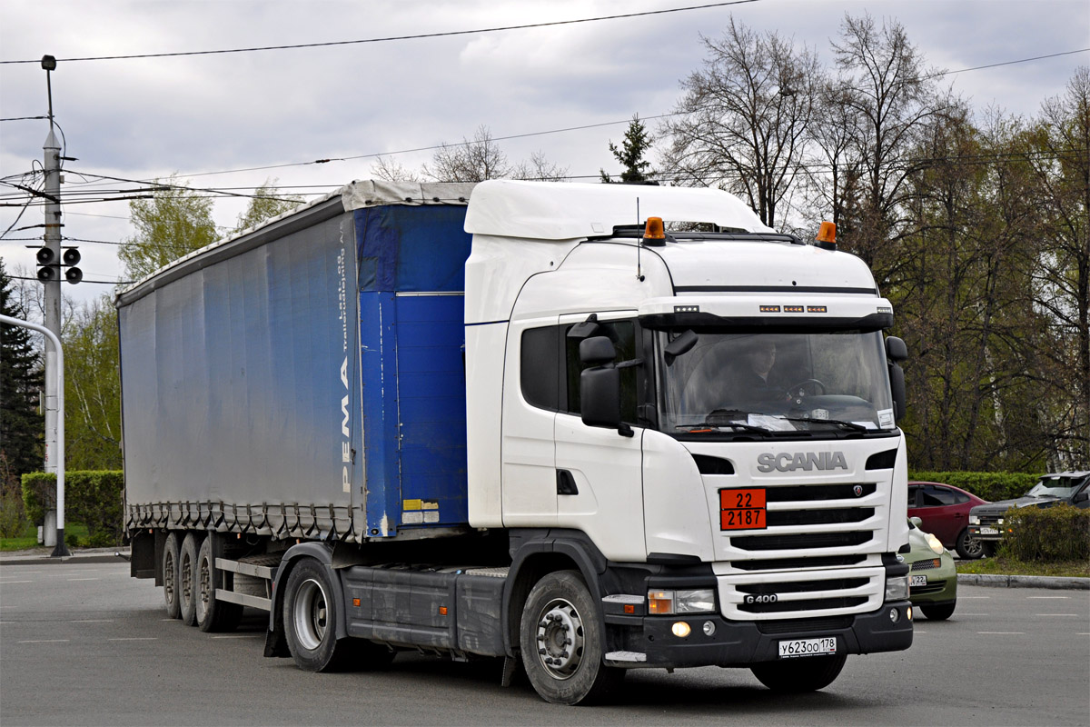 Санкт-Петербург, № У 623 ОО 178 — Scania ('2013) G400