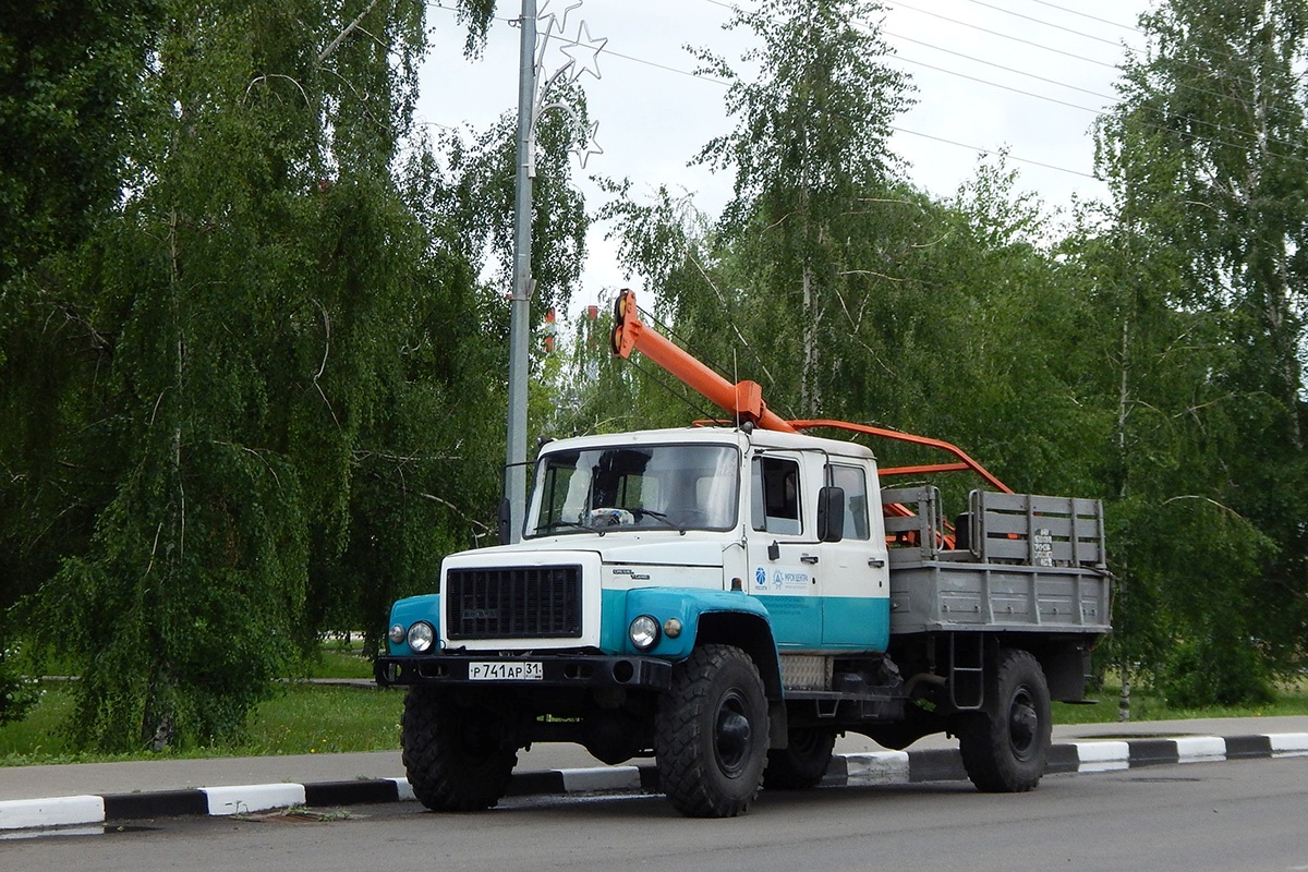 Белгородская область, № Р 741 АР 31 — ГАЗ-33081 «Садко»