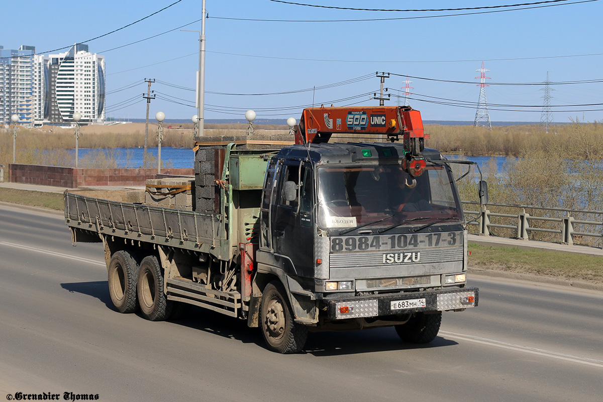 Саха (Якутия), № Е 683 МН 14 — Isuzu (общая модель)