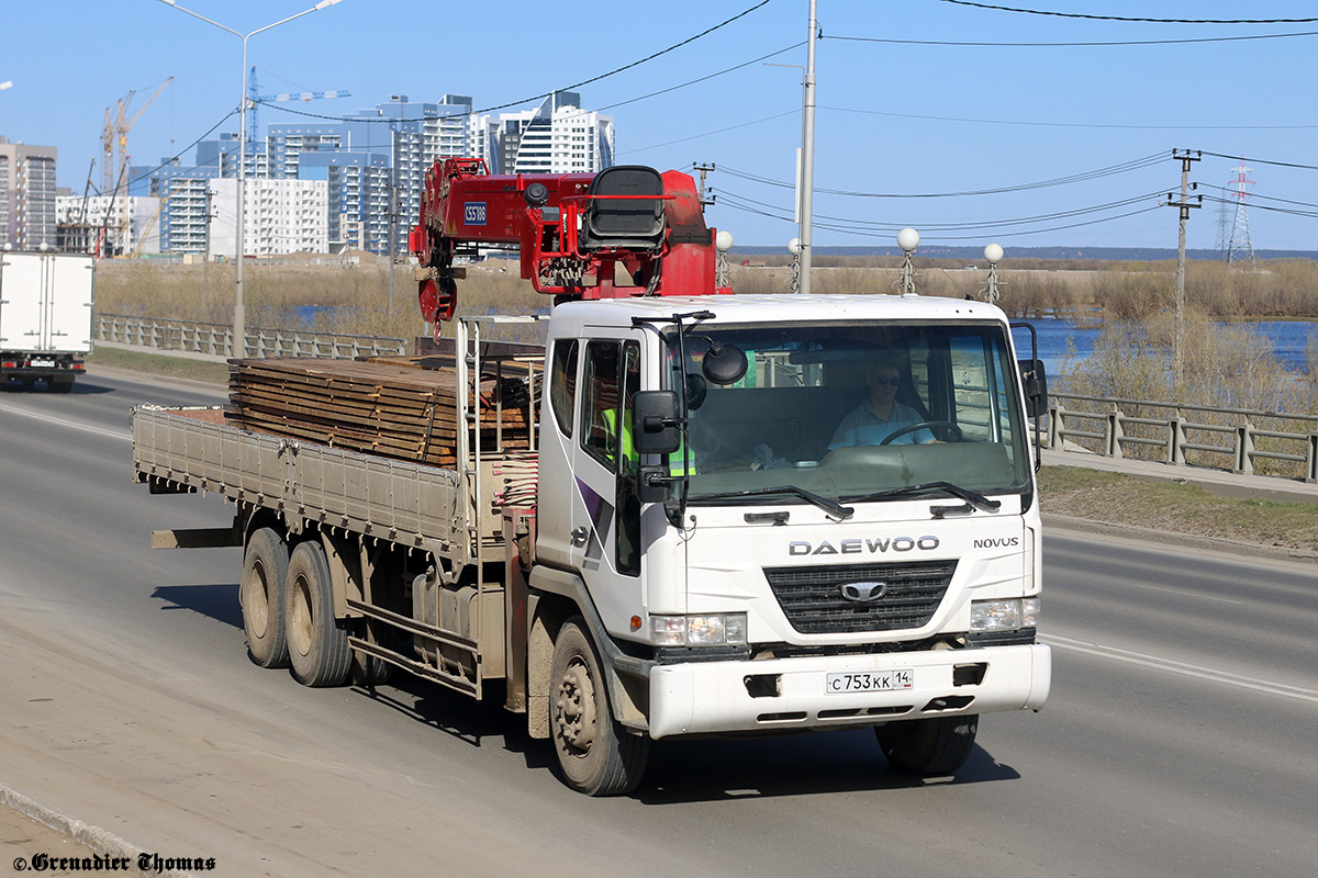 Саха (Якутия), № С 753 КК 14 — Daewoo Novus