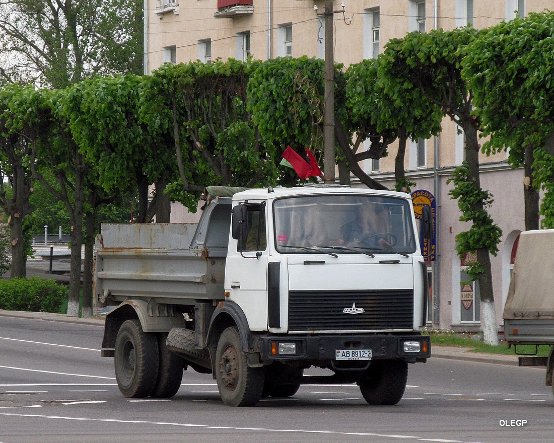 Витебская область, № АВ 8912-2 — МАЗ-5551 (общая модель)