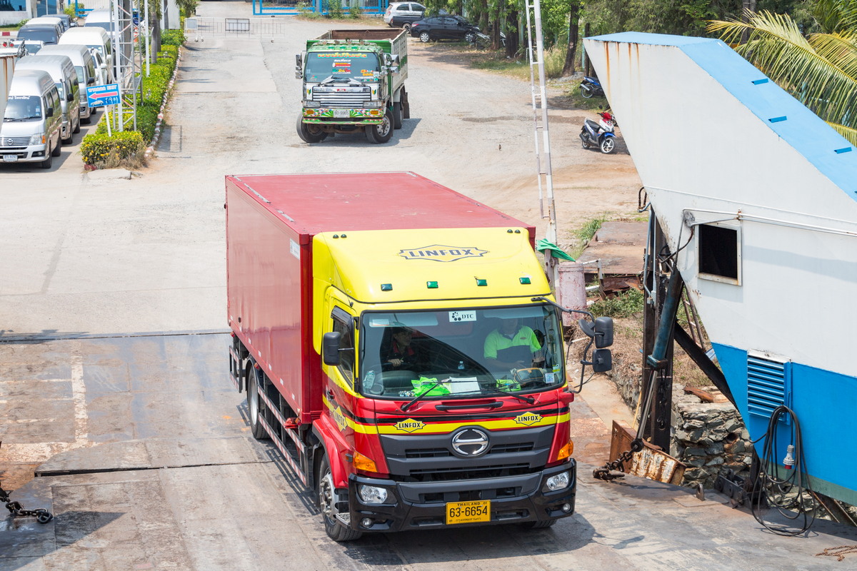 Таиланд, № 63-6654 — Hino 500