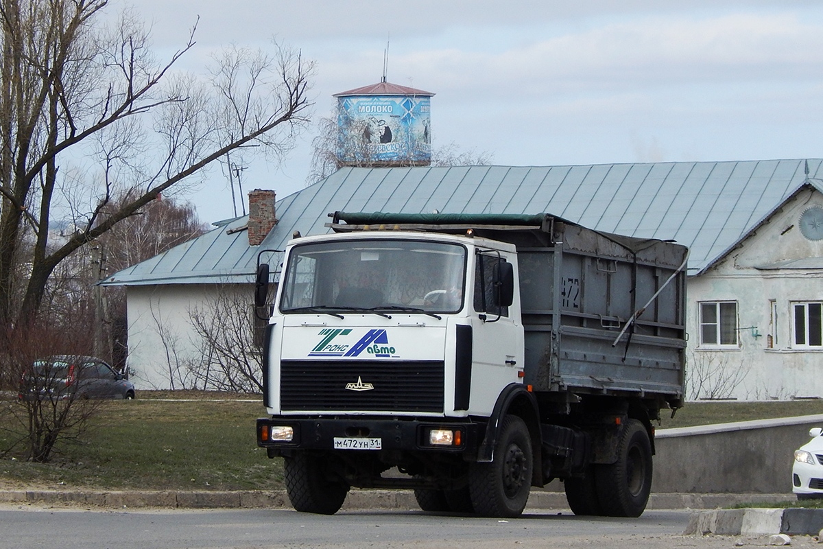 Белгородская область, № М 472 УН 31 — МАЗ-5551A2