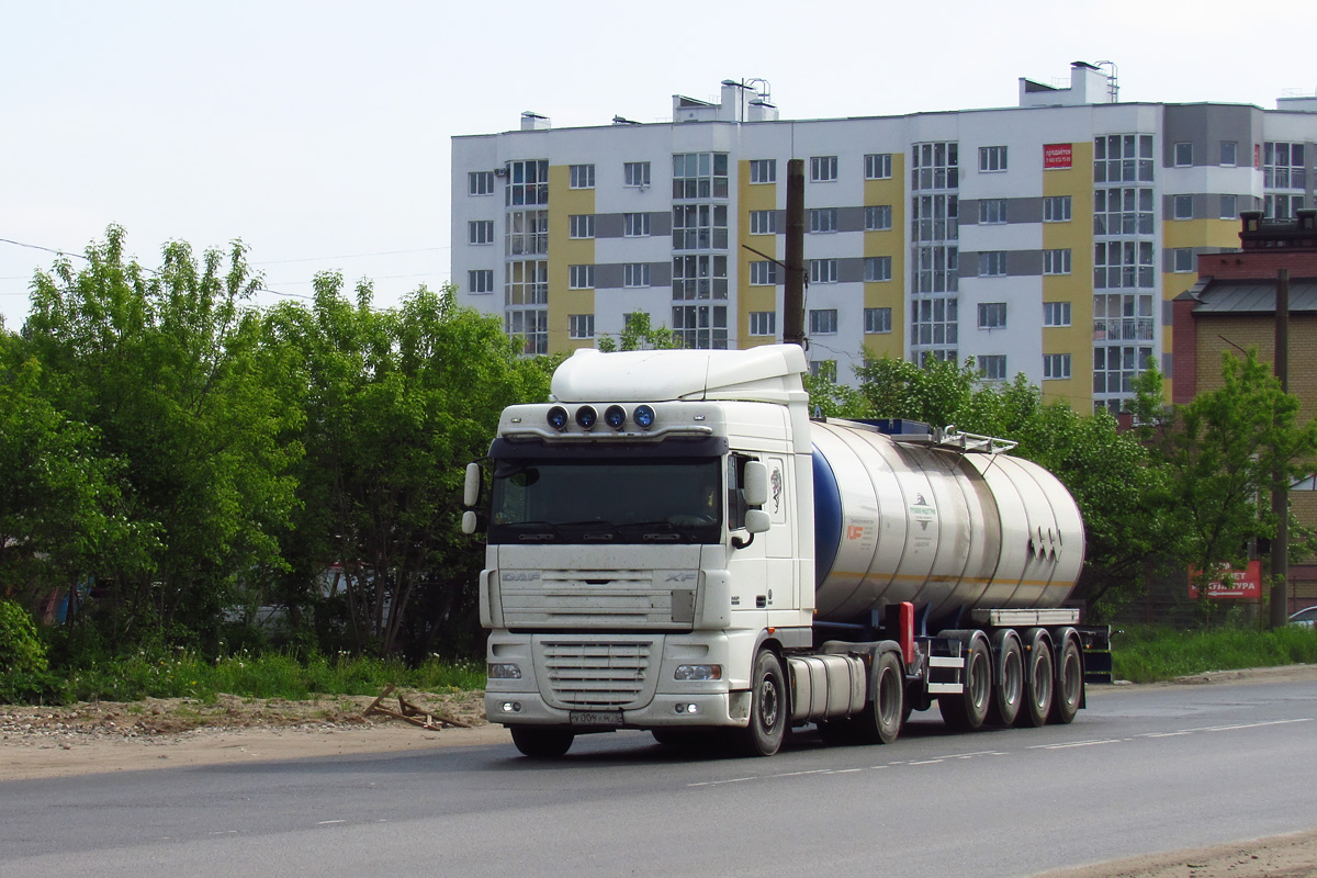 Ярославская область, № У 009 КМ 76 — DAF XF105 FT