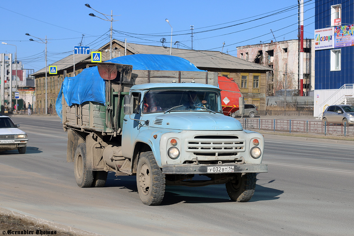 Саха (Якутия), № У 032 ВТ 14 — ЗИЛ-495710