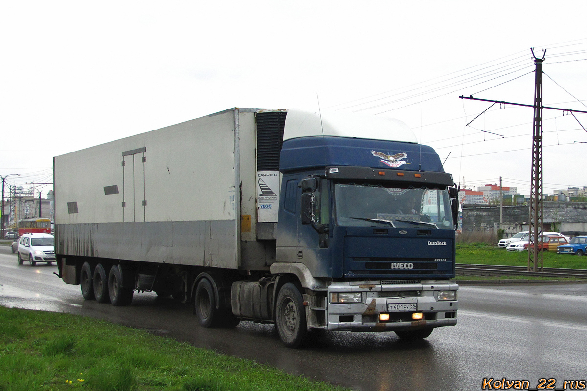 Омская область, № Т 401 ЕУ 55 — IVECO EuroTech