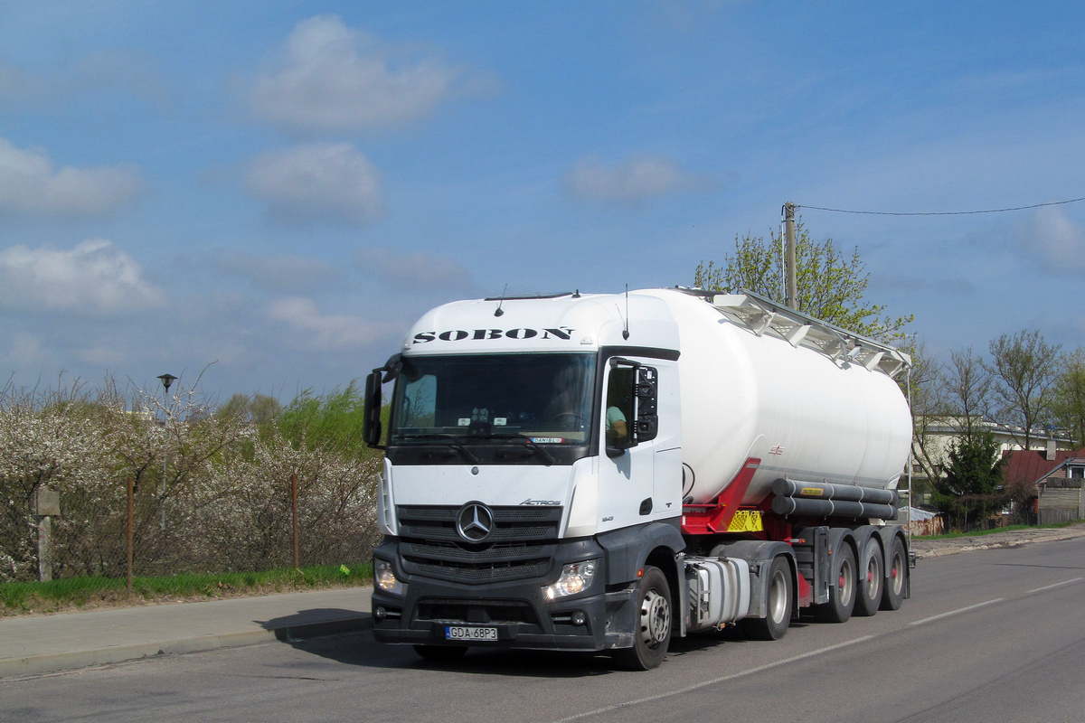 Польша, № GDA 68P3 — Mercedes-Benz Actros ('2011) 1843