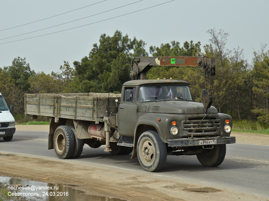 Севастополь, № А 896 АУ 92 — ЗИЛ-431510