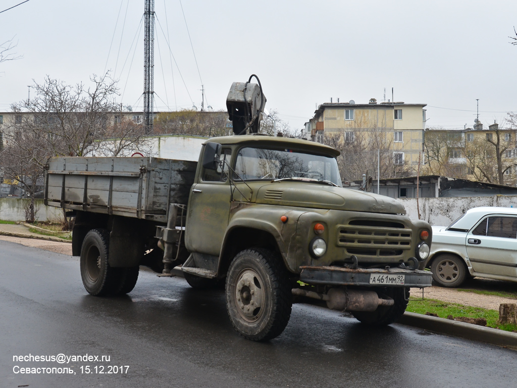 Севастополь, № А 461 ММ 92 — ЗИЛ-130