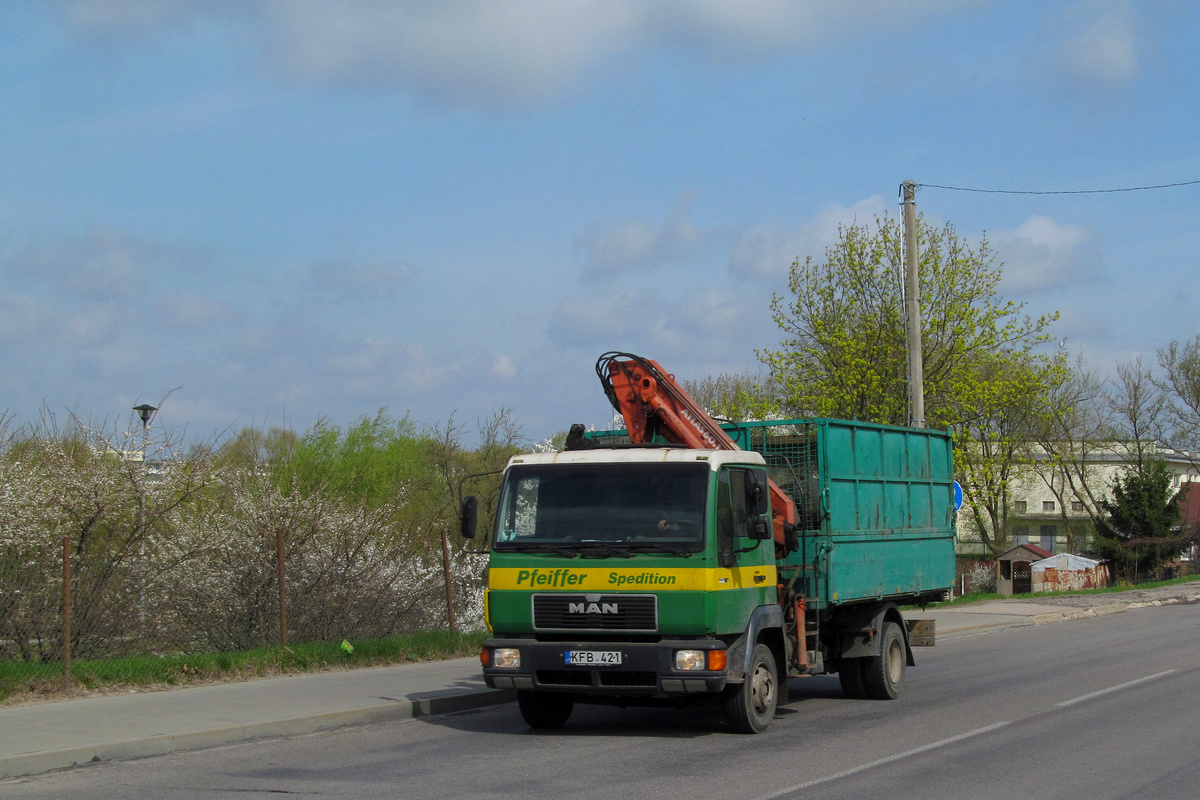 Литва, № KFB 421 — MAN L2000 (общая модель)