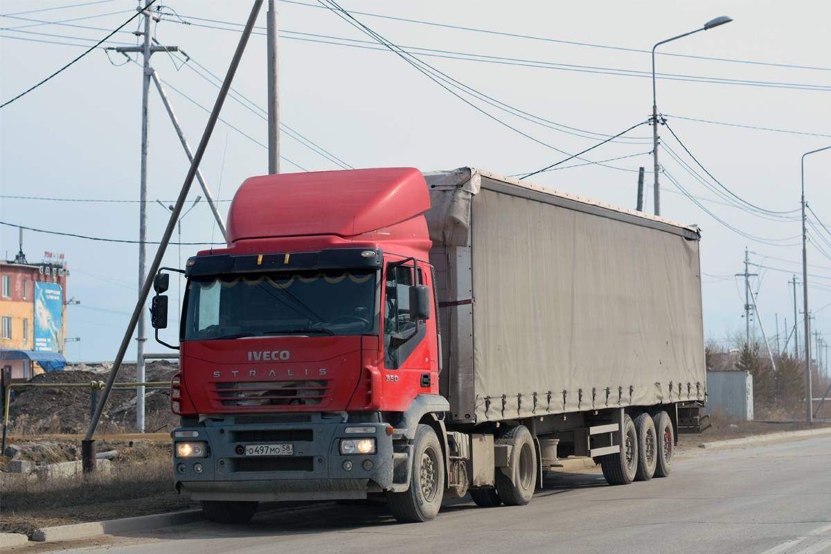 Саха (Якутия), № О 497 МО 58 — IVECO Stralis ('2002) 350