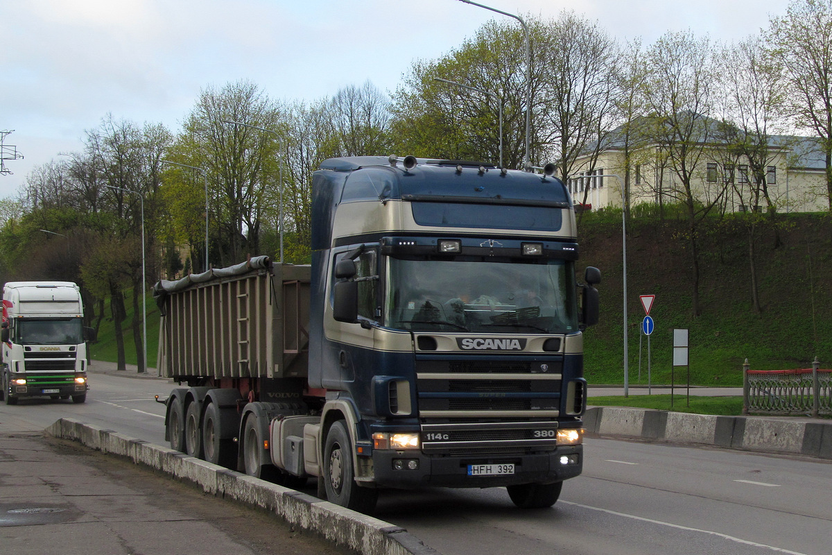 Литва, № HFH 392 — Scania ('1996) R114G