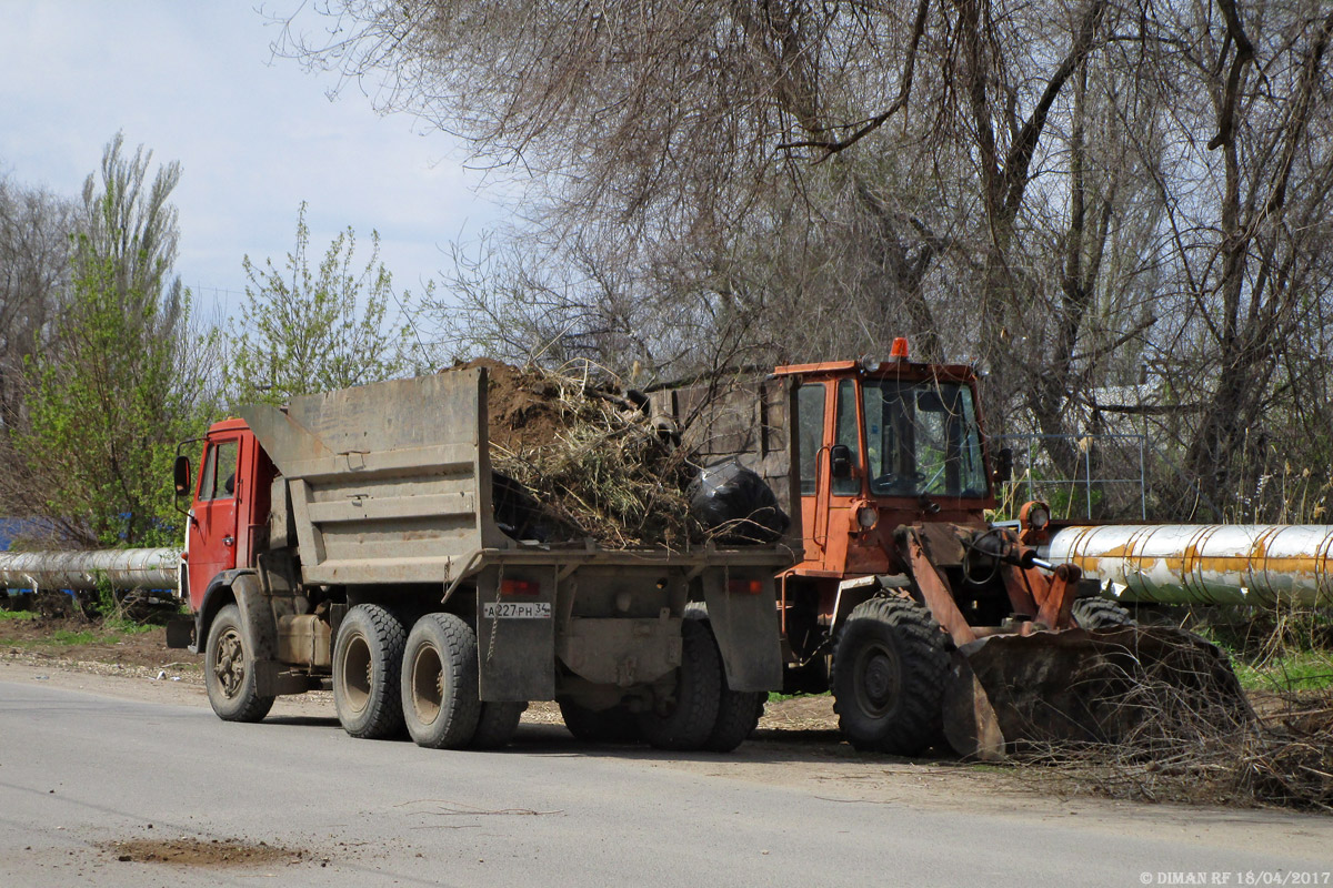 Волгоградская область, № А 227 РН 34 — КамАЗ-5511